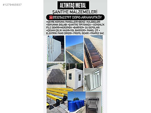 İkinci El ve Sıfır Alışveriş / Bahçe & Yapı Market / Yapı Malzemeleri / Sıhhi Tesisat / Boru