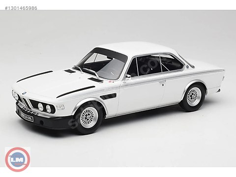 1/18  3.0 CSI（E9）クーペ 1972 ホワイト 希少美品 Otto Diecast Model 1:18 BMW Araba - 1301465986