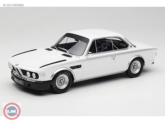 1/18 BMW 3.0 CSI（E9）クーペ 1972 ホワイト 希少美品 Otto Diecast Model 1:18 BMW Araba - 1301465986