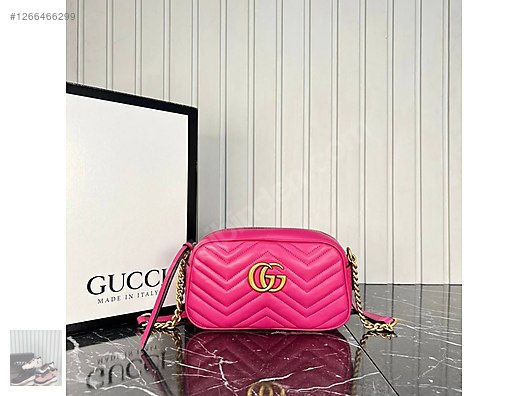 Gucci Oval Camera Bag Hakiki Deri İthal - Gucci Abiye Çanta