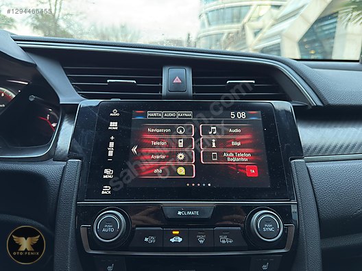 OTOFENİX 2017 HONDA CIVIC 1.5i-VTEC SPORT KLTK. ISITMA 127.069KM