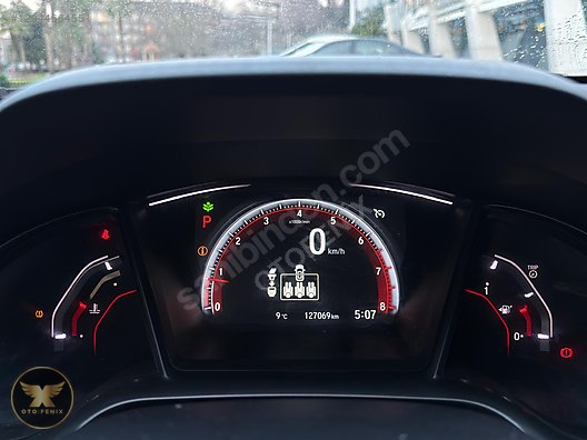 OTOFENİX 2017 HONDA CIVIC 1.5i-VTEC SPORT KLTK. ISITMA 127.069KM