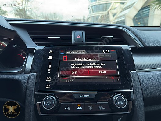 OTOFENİX 2017 HONDA CIVIC 1.5i-VTEC SPORT KLTK. ISITMA 127.069KM