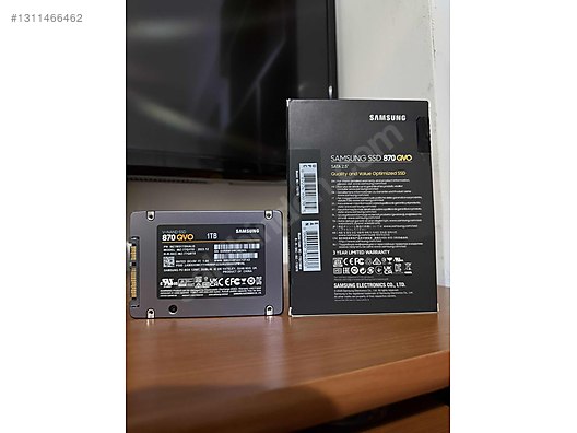 SAMSUNG 870 Evo Sata SSD 1TB sahibinden.comda - 1311466462