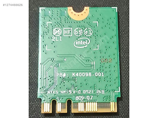 Intel Wi-Fi 6 AX200 WiFi 6 AX200NGW - Alışveriş :: Sıfır, İkinci El Ürünlerle sahibinden.com'da