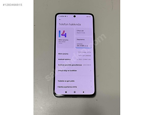 Used & Brand New Items / Cell Phones & Accessories / Cell Phones / Xiaomi / 12 Lite