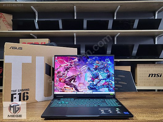 Asus / ASUS TUF F16 İ7 14650HX 32GB RAM 1TB SSD RTX5070 2K 165HZ