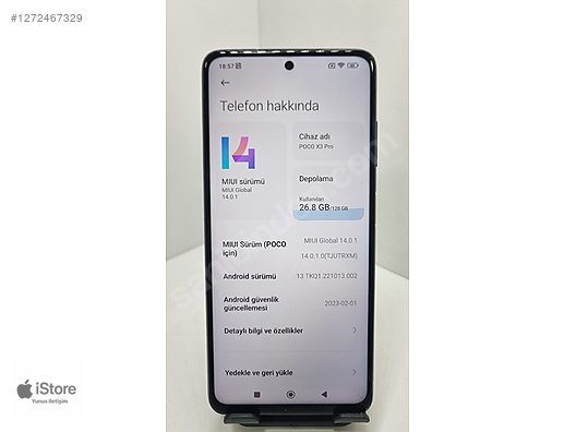 İkinci El ve Sıfır Alışveriş / Cep Telefonu & Aksesuar / Cep Telefonu / Xiaomi / Poco X3 Pro