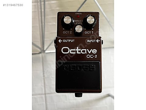 BOSS OC-2 OCTAVE - Efekt Pedalı ve Diğer Enstrüman Yan Ekipmanları