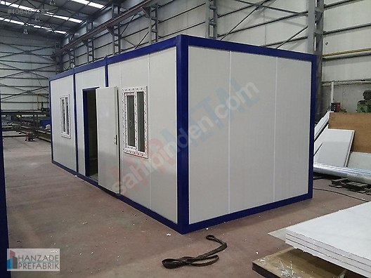 HANZADE PREFABRİKTEN Satılık Sıfır Çelik Konteyner Satılık Prefabrik