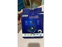 2 PC Tek Monitör - ATEN CS22U 2-Port USB KVM Switch #1283467860