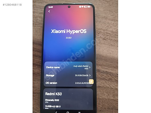 Used & Brand New Items / Cell Phones & Accessories / Cell Phones / Xiaomi / Redmi K50