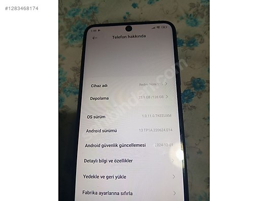 Used & Brand New Items / Cell Phones & Accessories / Cell Phones / Xiaomi / Redmi Note 11S