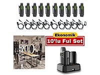 Güzellik Salonu Telsiz Seti 10 Adet Premium Kalite Kulaklıklı #1246468191