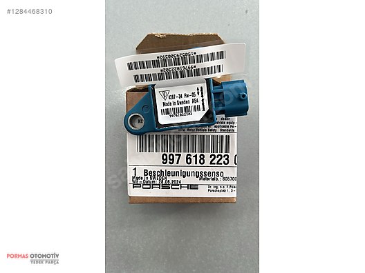 Porsche type 997エアバッグセンサー 997 618 223 02 Otomobil & Arazi Aracı / Elektrik / PORSCHE 997 DARBE SENSÖRÜ