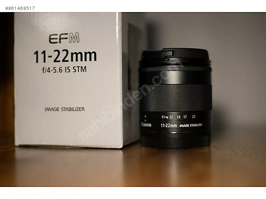 Lenses Canon Ef M 11 22mm F 4 5 6 Is Stm Lens At Sahibinden Com