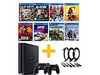 PS4 SLİM OYUN YÜKLENEN MODEL 30 OYUN 2 SIFIR KOL #1283468681