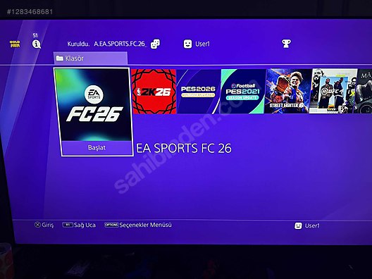 İkinci El ve Sıfır Alışveriş / Oyunculara Özel / Oyun Konsolu / PlayStation 4