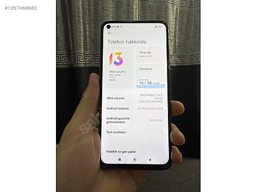 İkinci El ve Sıfır Alışveriş / Cep Telefonu & Aksesuar / Cep Telefonu / Xiaomi / Redmi Note 9