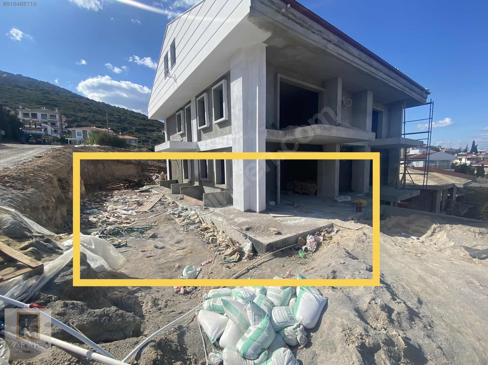 Datça Merkez Çevreyolunda Satılık Bahçeli Daire Satılık Daire