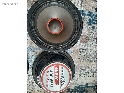 Ads-6551 650w 16 cm midrange hoparlör - Sıfır Boschmann Set