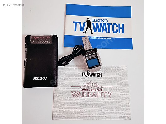 Seiko SE KO TV WATCH 1982 GU NNESS REKORLAR K TABINA G RM TV