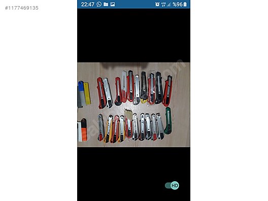 İkinci El ve Sıfır Alışveriş / Bahçe & Yapı Market / El Aletleri / Bıçak / Maket Bıçağı