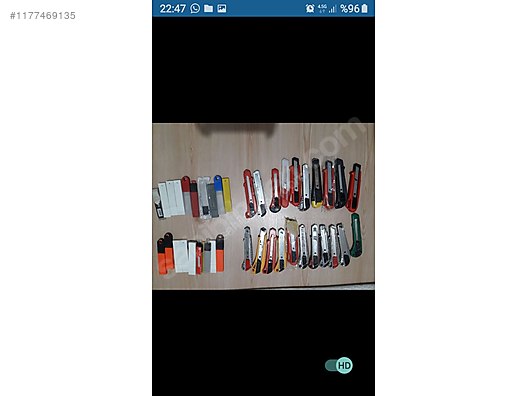 İkinci El ve Sıfır Alışveriş / Bahçe & Yapı Market / El Aletleri / Bıçak / Maket Bıçağı