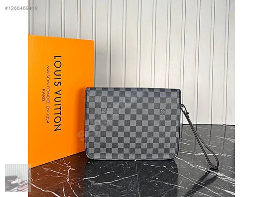 Louis Vuitton S Lock Pouch Medium Vejital Deri İhtal - Erkek Giyim