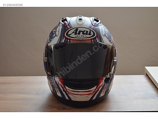 Arai RX-7X Kiyonari Trico Kapalı kask L beden 09-10-2024 Üretim