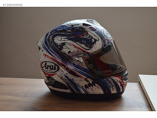 Arai RX-7X Kiyonari Trico Kapalı kask L beden 09-10-2024 Üretim