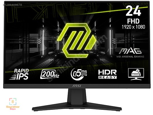 İkinci El ve Sıfır Alışveriş / Oyunculara Özel / Oyuncu Ekipmanları / Oyuncu Monitörü / Asus