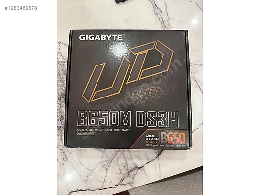 Gigabyte B650M DS3H 6400mhz(OC) M.2 AM5 DDR5 mATX Anakart - Anakart ve Tüm Masaüstü Bilgisayar Parçaları sahibinden.com'da