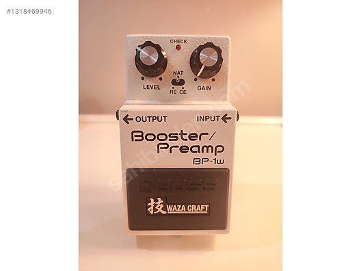 週末値引中！BOSS Booster/Preamp BP-1W【ブースター】 BOSS BP-1W Booster/Preamp (WAZA CRAFT/JAPAN)