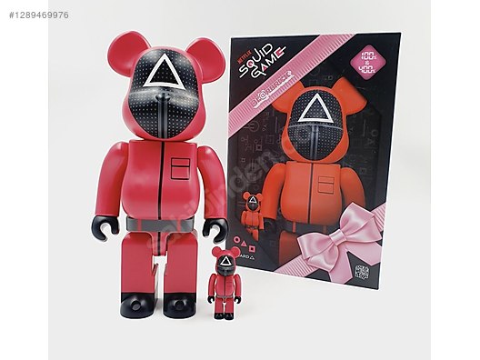 Squid Game Guard Bearbrick 400% 100% 1000% Medicom Be@rbrick &amp