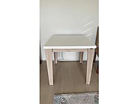 Kelebek mobilya 4 kişilik Modüler Masa.Çok temiz