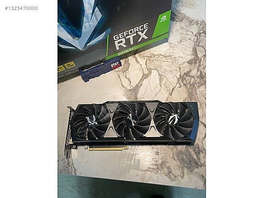 ZOTAC RTX 3070 Ti Trinity OC 8GB GDDR6X Temiz Sorunsuz sahibinden