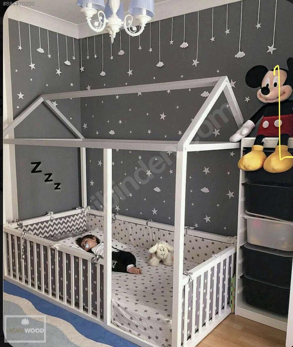 Montessori bebek yatak Bebek Odası Mobilyaları
