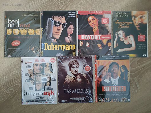 Monica Bellucci DVD Koleksiyonu - Yabancı DVD Filmler sahibinden