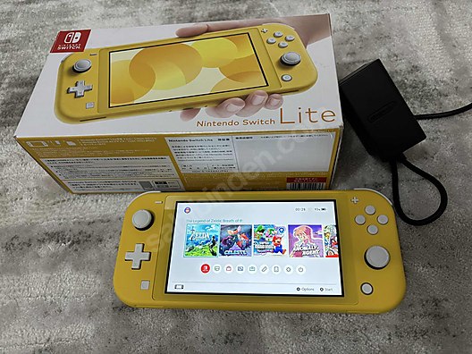 Çipli Nintendo Switch Lite Sarı (Türkçe Oyunlar) on sahibinden.com