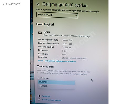 CASPER DUALCORE KASA + MONİTÖR - Alışveriş :: Sıfır, İkinci El Ürünlerle sahibinden.com'da
