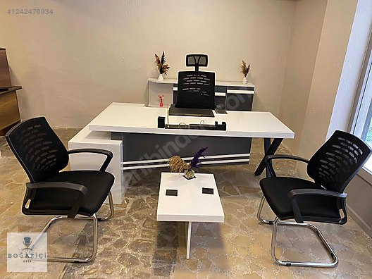 X-DİZAYN OFİS MAKAM TAKIMI SANDALYELER DAHİL 7 PARÇA KOMPLE SET! #1242470934