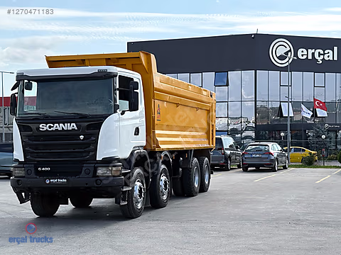 ERÇAL *2.89 KREDİ AVANTAJI* 2015 Scania G 400/-Ac-Hardox...