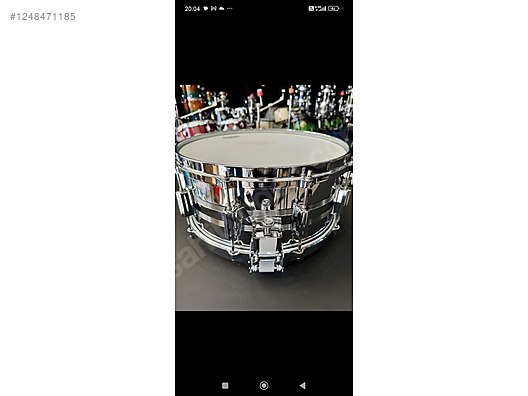 Tama 14x6.5 50.yıl limited steel snare - Trampet ve Diğer Vurmalı