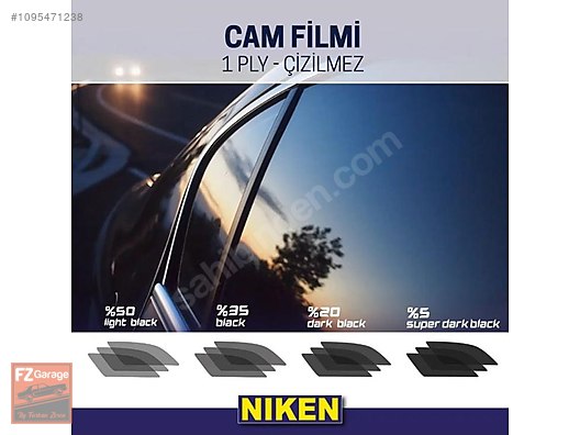 Otomobil & Arazi Aracı / Dış Aksesuar / Niken Çizilmez Cam Filmi En:75cm  Boy:1mt da - 1095471238