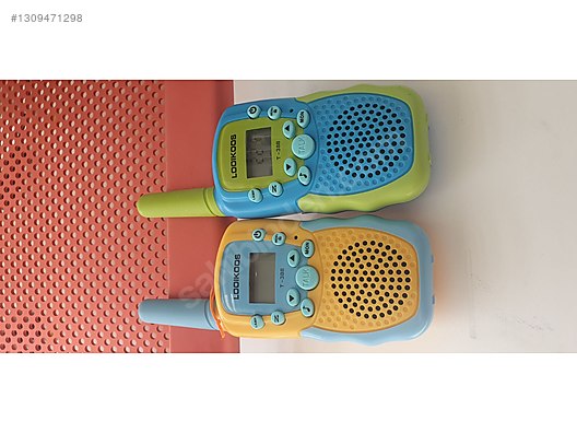 İki yönlü el telsizi Walkie Talkie, T-388, 2 cihazlıkĺ takim