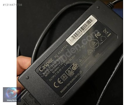コンバーター Casper Nirvana X600 - X650 - X700 Şarj Cihazı Adaptör Orjinal 19