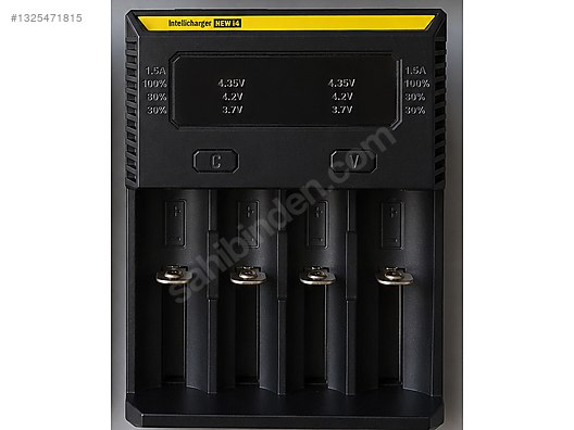 Nitecore NEWi4 4 Kanallı Akıllı Pil Şarj Cihazı 18650 21700