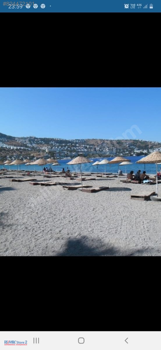 Bodrum gündoğan�da kiralık özel plaj lı 150 m2 dubleks daire Kiralık