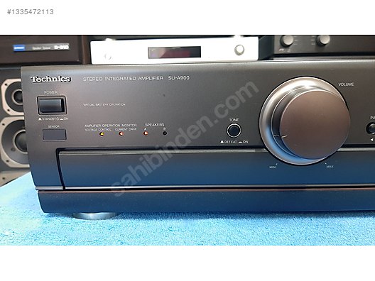 Technics Entegre Amfi - TECHNİCS SU-A900 STEREO ANFİ (ÇOK TEMİZDİR